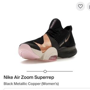 NIKE AIR ZOOM SUPERREP
SIZE 5.5
Barely worn